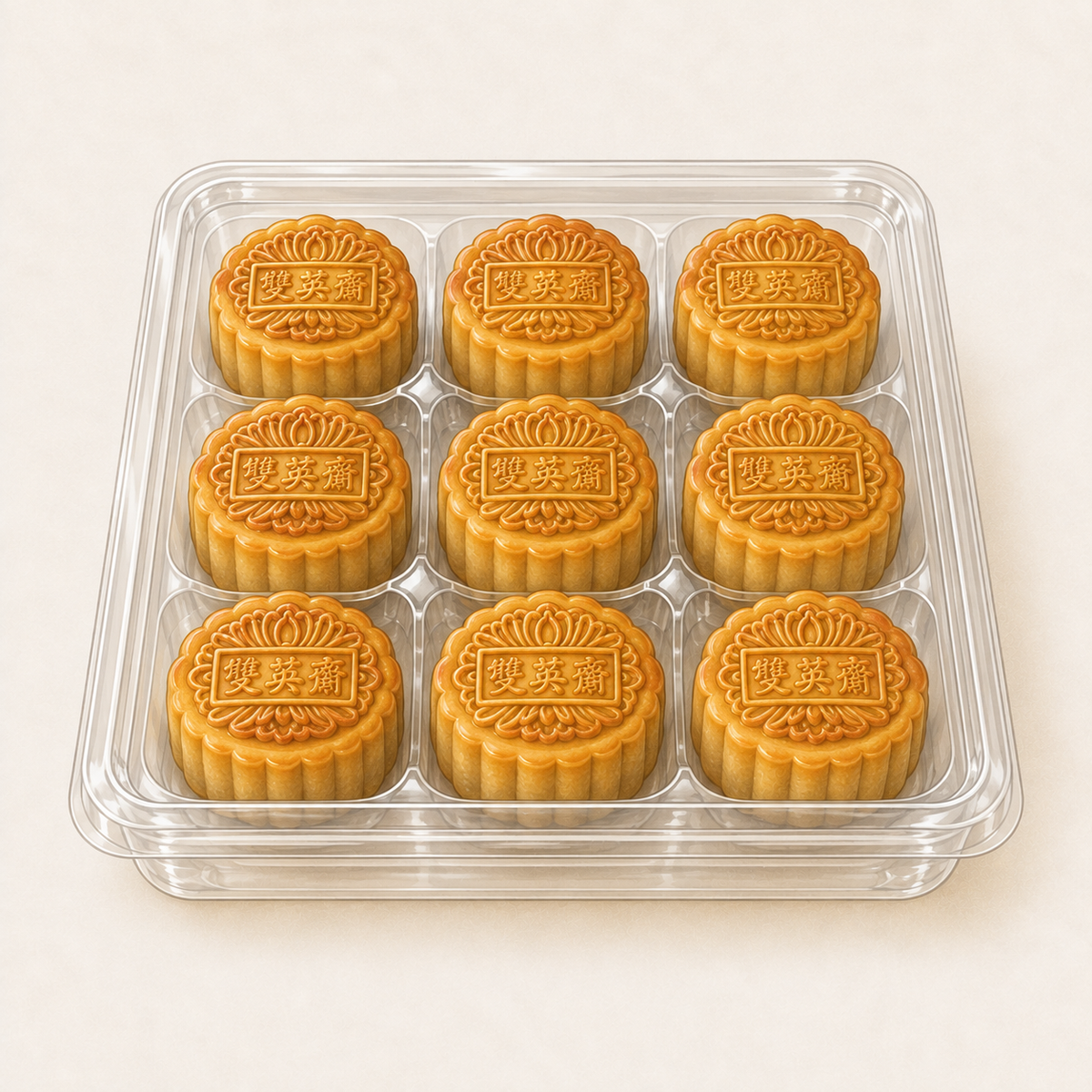 Everlasting Mini Mooncake (9 pieces) | 久久团圆迷你月饼(9 粒装)