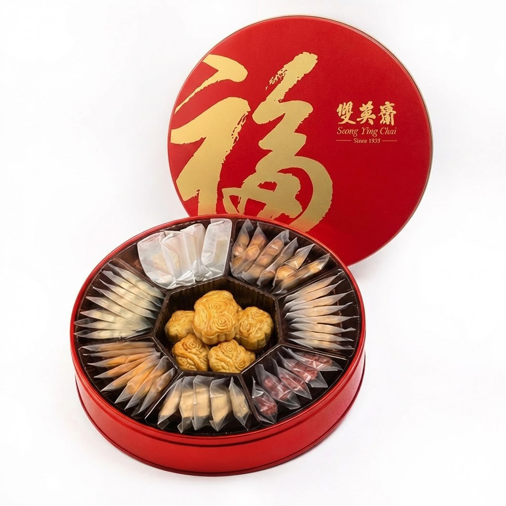 Auspicious Lion Eight Treasures Gift Box ｜ 瑞狮献福八宝礼盒