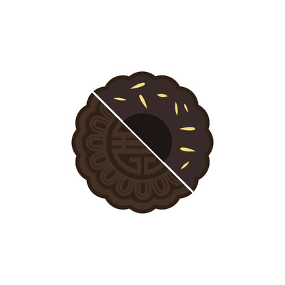 Tiramisu Coffee With Chocolate Lava | 提拉米苏咖啡巧克力岩浆养生月饼